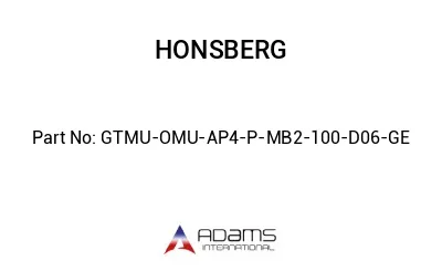 GTMU-OMU-AP4-P-MB2-100-D06-GE GTMU-OMU-AP4-P-MB2-100-D06-GE