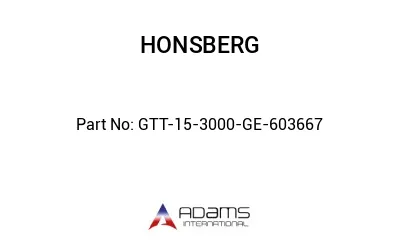 GTT-15-3000-GE-603667 GTT-15-3000-GE-603667