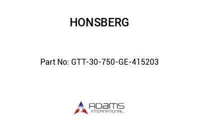 GTT-30-750-GE-415203 GTT-30-750-GE-415203