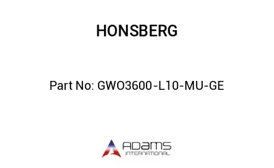 GWO3600-L10-MU-GE GWO3600-L10-MU-GE