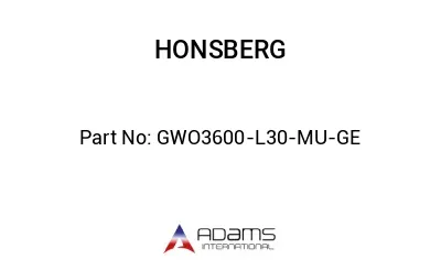 GWO3600-L30-MU-GE GWO3600-L30-MU-GE