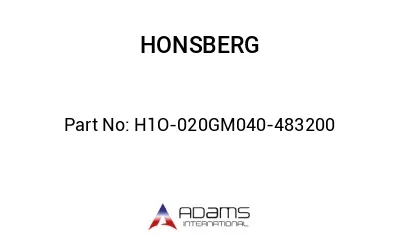 H1O-020GM040-483200 H1O-020GM040-483200