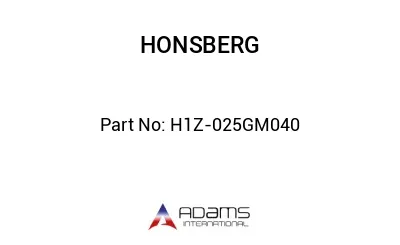 H1Z-025GM040 H1Z-025GM040