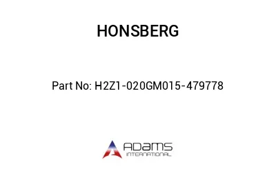 H2Z1-020GM015-479778 H2Z1-020GM015-479778