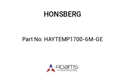 HAYTEMP1700-6M-GE HAYTEMP1700-6M-GE