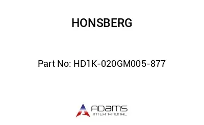 HD1K-020GM005-877 HD1K-020GM005-877